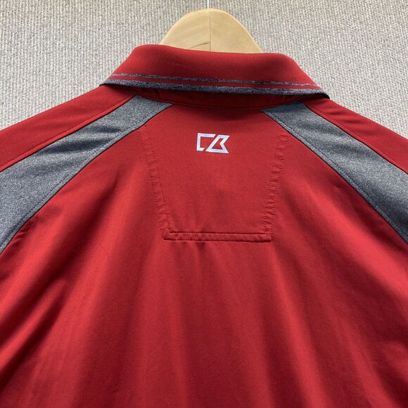 St Louis Cardinals Polo Shirt Cutter & Buck Men's Large Embroidered - Picture 4 of 9